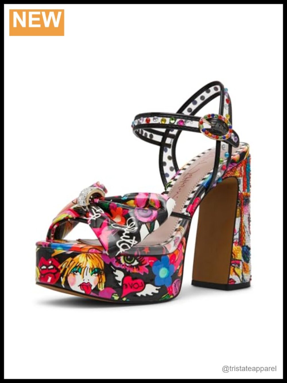 5" Platform Wedge Sandals, Ankle Strap